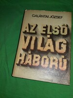 1980. József Galántai: the First World War book is thought according to pictures