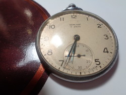 Serkjsof  ritkán felbukkanó ,15 köves  , 43 mm es , minőségi ,orosz  zsebóra  , szépen jár