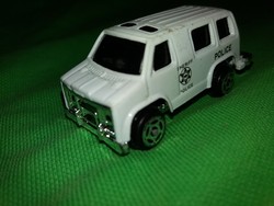 Retro metal police police model - metal toy small car cc. 1 : 72 Nice condition according to the pictures