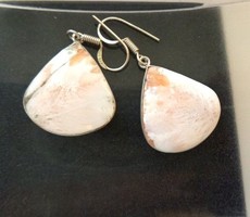Skolecit mineral earrings