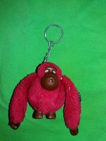 Minőségi Kipling " SILAS " majom Gorilla kulcstartó piros a képek szerint