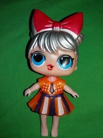 Fairy cute dressable manga doll in rubber clothes 16 cm according to the pictures