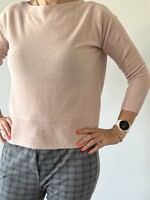 Reserved rózsaszín kötött oversize pulóver