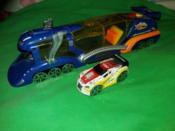 Retro realtoy big foot car transporter with launch car, condition according to the pictures