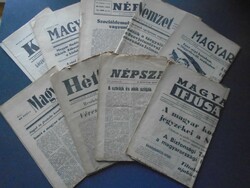 Za460 nine revolutionary newspapers from 1956. Dated November 1, 1959