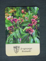 Card calendar, pharmacy, pharmacy, flower, plant, 2019