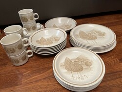 Churchill English stoneware set, 6 persons, never used