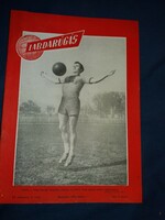 1960. May football Hungarian football newspaper magazine according to the pictures