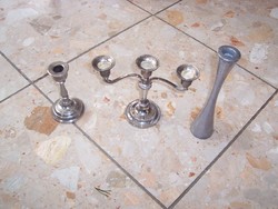 3 pcs candle holders for sale together