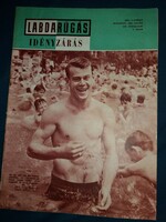 1966. July football Hungarian football newspaper magazine according to the pictures