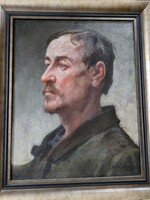 Feszty (Rehrenbeck) Árpád - Férfi portré