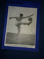 1960. december LABDARÚGÁS magyar labdarúgó újság magazin a képek szerint