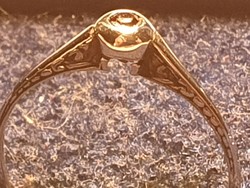 14 k- rubinköves gyűrű