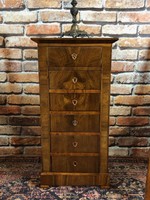 Renovated Biedermeier dresser, chest of drawers.