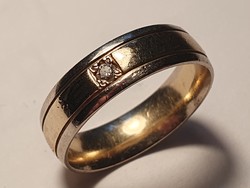 14 k-os brilliánsköves gyűrű