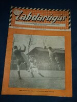 March 1960 football Hungarian football newspaper magazine according to the pictures