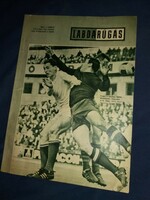 1967. June football Hungarian football newspaper magazine according to the pictures