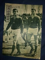 1967. April football Hungarian football newspaper magazine according to the pictures