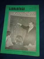 March 1961 football Hungarian football newspaper magazine according to the pictures