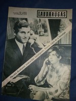 1968. október LABDARÚGÁS magyar labdarúgó újság magazin a képek szerint