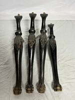 Antique carved legs 4 pcs