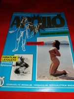 I. Year 1. Issue ! Apollo is a magazine for self-conscious men, according to the pictures