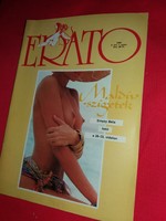 1989. II. évfolyam 1. szám ERATO Művészet - erotika magazin újság a képek szerint