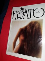 1988. I. évfolyam 1. szám !!! ERATO Művészet - erotika magazin újság a képek szerint
