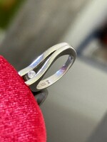 Art-deco stílusú ezüst gyűrű