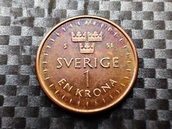 Svédország 1 Korona, 2016