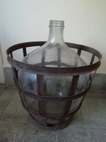 50 Liter glass balloon with basket