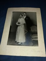 Antik 1943 DEDIKÁLT( Rutkai által) fotó esküvői Rutkai fotó műhelyéből Szeged a képek szerint