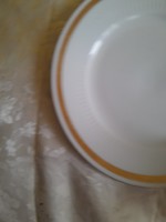 Arany csíkos lapos tányér