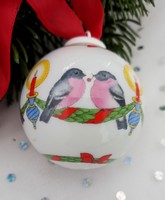 Hutschenreuther bird porcelain Christmas tree ornament 4.5cm