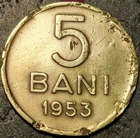 Románia 5 Bani, 1953