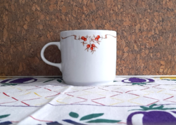 Alföldi porcelain mug with rosehips