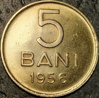 Romania 5 bani, 1956.