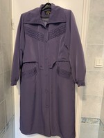 Gina Bacconi női téli és átmeneti kabát különleges, divatos olasz lila 2in1 XL ÚJSZERŰ