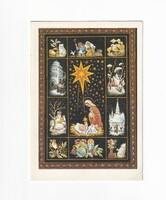 K:029 religious Christmas card (fold out)