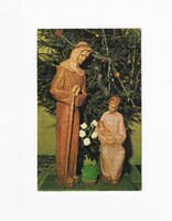 K:018 Karácsony képeslap Vallásos