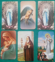 6 Pcs. Prayer picture, holy picture, (3.)