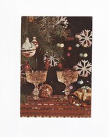 K:022 Karácsony - Újév képeslap (Vegyes)