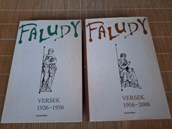 Faludy György: Versek 1926-1956 / 1956-2006. 6000.-Ft.