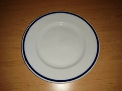 Zsolnay porcelain blue-edged small plate 18.5 cm (2p-3)