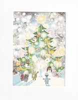 K:018 Christmas card (fold-out)