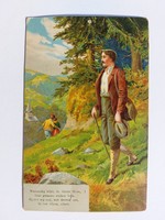 Old postcard inscribed postcard rob kammerer