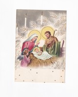 K:074 Christmas card religious 1969