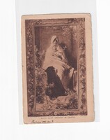 K:083 Karácsonyi Antik képeslap Vallásos / Fekete-fehér
