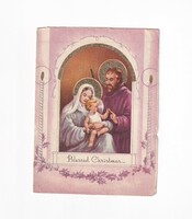 K:074 Karácsonyi boríték-képeslap Vallásos