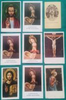 9 Pcs. Prayer picture, holy picture, (6.)